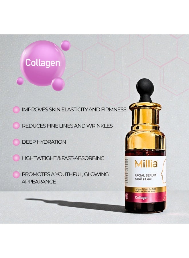 Millia Collagen Serum 40ml – Anti-Aging Skincare, Firming & Hydrating Face Serum for Youthful Skin - Image 2